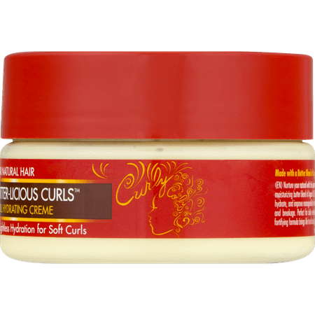Creme of Nature Argan Oil From Morocco Butter-Licious Curls Hydrating Shine Enhancing Hair Styling Cream, 7.5 oz