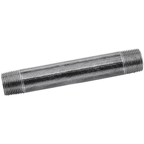 Pipe Nipple Anvil International, 1,3 cm x 5 cm, acero negro
