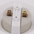 thumbnail image 4 of Led E27 Bulb Socket, Ceramic E27 Socket And Plastic Base, E27 Wall Socket, White E27 Socket With Ring For Hallway/ceiling/balcony Lighting, 4 of 5