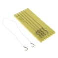 thumbnail image 2 of 5 Pares Ganchos de Púas Giratoria Pesca Accesorios Práctico Aparejo Spring Hooks Barbed Swivel Accesorios De Anzuelos De Pesca Tamaño de gancho 11 Macarena Ganchos de pesca de púas de primavera, 2 of 7