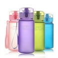 thumbnail image 3 of Sports Cup Pure Color Frosted Wear Resistant Plastic Large Capacity Water Glass 400ML / 560ML, 3 of 6
