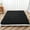 Fleece Black, variant on Grey Full Size Fleece Foldable Japanese Floor Mattress, Super Soft Fuzzy Sleeping Pad