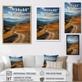 thumbnail image 4 of Designart "Wilderness Road The Uncharted Path III" Landscape & Nature Floater Framed Canvas Print, 4 of 7