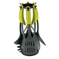 thumbnail image 4 of Utensilios de cocina de silicona duraderos antiadherentes de 7 piezas para una colección conveniente Verde perfecl Utensilios de cocina de silicona, 4 of 8