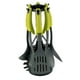 thumbnail image 4 of Juego de 7 utensilios de cocina de silicona con revestimiento antiescaldamiento. Verde, 4 of 9