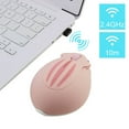 thumbnail image 6 of 2.4GHz Pink Wireless Mouse 1200DPI Ergonomic Optical USB Mouse Cute Hamster Shape Mice For Kids Laptop PC Gifts with Mouse Pad, 6 of 10