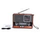 thumbnail image 1 of Multifunctional Vintage Radio AM FM SW Clock Flashlight Function Retro Bluetooth Speaker for Home Travel Office, 1 of 4