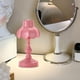 thumbnail image 1 of Lámpara recargable USB de estilo europeo y americano, mini lámpara de noche para dormitorio, luz nocturna LED ornamental, lámpara para habitación, luz nocturna para dormitorio, lámpara de, 1 of 7