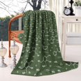 thumbnail image 2 of Math Equations Molecule Icons Green Pattern Blanket,Comfortable Soft Flannel Throw Blanket,All Season,Warm Lightweight Blankets for Sofa Bed Couch Living Room Chair,40"x50", 2 of 4