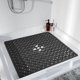 thumbnail image 4 of Shower Bathtub Mat Non Slip, 21x21 Inch, Soft Square Bath Mat for Tub with Suction Cups and Drain Holes, Stall Floor Mats for Bathroom, Machine Washab, 4 of 4