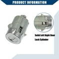 thumbnail image 4 of Unique Bargains Front Door Lock Cylinder with Keys Install Hardware for Chevy Silverado for GMC for Cadillac No.15298924, 4 of 6