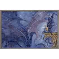Amy Brown - Dream Dragon Wall Poster, 22.375" x 34" Framed
