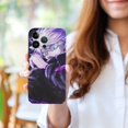 thumbnail image 5 of Anime Phone Case, Jujutsu Kaisen Phone Case for iPhone 15/ 15 Plus/ 15 Pro/ 15 Pro Max, Anti-Scratch & Shockproof PC Hard Shell Cover, Wireless Charging Compatible, 5 of 8