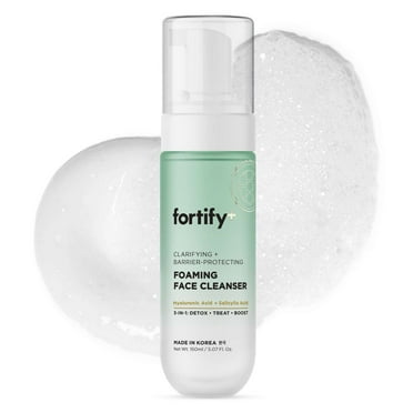 Fortify Skincare Anti-Aging Facial Cleanser - Purifying   Protecting - For All Skin Types - 150ml/5.07fl oz
