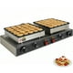 thumbnail image 1 of Maquina Mini Hotcakes Gutstark Doble Parrilla 50pz Teflon Antiadherente Uso Comercial Negocio, 1 of 9