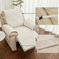 thumbnail image 4 of Yumcute Waterproof, Anti Slip Recliner Chair Slipcover, Beige, 4 of 8