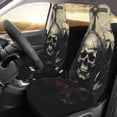 thumbnail image 2 of Vsdgher Vintage Winged Rose Skull Automotive Seat Covers for Cars Trucks and SUVs – Car Seat Covers for Truck Seat Protectors Set of 2, 2 of 7
