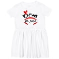 thumbnail image 3 of Inktastic Love My Bulldogs Football Girls Toddler Dress, 3 of 5