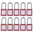 thumbnail image 3 of Lockout Cable Lock Chrome Plated Electrical Lockout Padlock Safe Metal Impact Resistant For Industry For Petroleum, 3 of 8