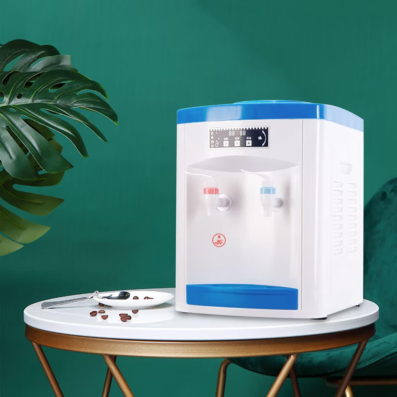 Loyalheartdy 5 Gallon Desktop Hot & Cold Water Drinking Machine Electric Water Cooler Dispenser for Office Kitchen