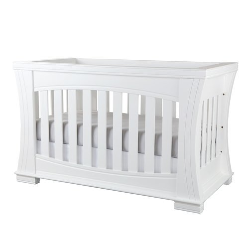 Karla Dubois Island 4in1 Convertible Crib in Pure White