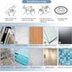 thumbnail image 4 of Juego de 2 portarrollos autoadhesivos para papel higiénico, soporte para papel de baño, soporte para rollo de toalla, cuerda de madera, anillo de toalla rústico brillar Electrónica, 4 of 5