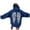 Navy, variant on Shadoumai Angel Sweatsuit For Women Slim Fit Angel Wing Print Hoodie And Loose Pants Fall Winter Trendy Casual Tracksuits