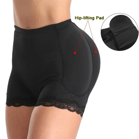 4 Pads Shapers Buttcok Panty Body Shaper Shapewear Women Control Panties Hip Pad Enhancer Fake Ass Butt Lifter Underwear