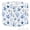 Color 1, variant on Coastal Drum Lampshades Set of 2 13"x13"x10" Blue Watercolor Starfish White Light Shade for Table Lamps Floor Lamp Shades Replacement Assembly Required
