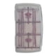 thumbnail image 1 of Toystoory Botellero a prueba de polvo con tapa, escurridor plegable multifuncional para simplificar el agua compleja Organizadores de utensilios de cocina Caja gris claro roja, 1 of 6