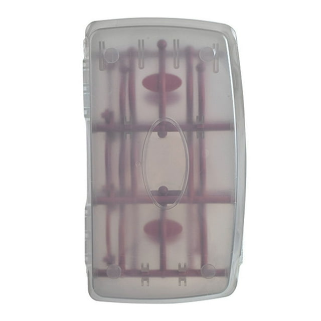 Advancent Tendedero portátil para viaje, ayudante para secar y almacenar biberones, almacenamiento conveniente Organizadores de utensilios de cocina Caja gris claro roja