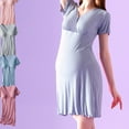 thumbnail image 1 of Sentmoon Robe Maxi de Maternité 2026 Robe d'Été Douce et Confortable pour Femmes Extensible Coupe Régulière Plage pour Sortir et Faire la Fête Rouge TG, 1 of 4