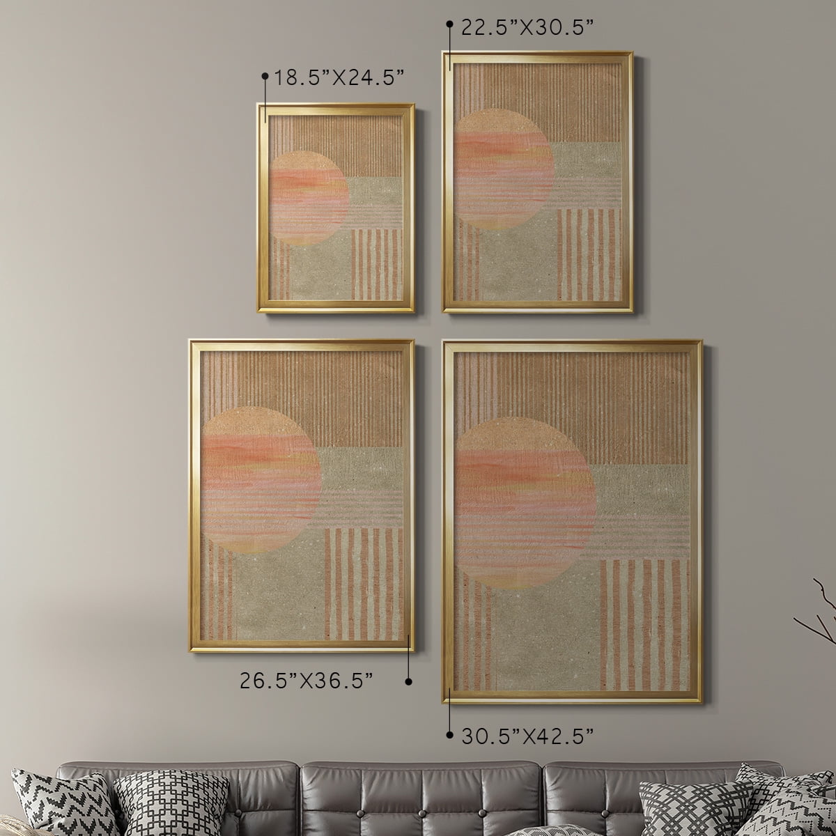 Adobe Sunrise I Premium Classic Framed Print - Ready to Hang