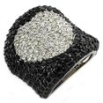 thumbnail image 1 of Rhodium 925 Sterling Silver Ring with AAA Grade CZ, Multi Color - Size 6, 1 of 1