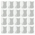 thumbnail image 2 of Tnobhg 20Pcs Window Screen Repair Patch Kit Strong Adhesive Cartoon Cat Bird Shape Door Screen Netting Hole Tear Repairing Sheet Sticker Set, 2 of 8