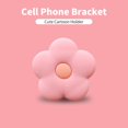 thumbnail image 2 of Pink Daisy Silicone Mobile Phone Grip Stand, 1Pcs Base and Grip for Phones Cute Flower Cell Phone Ring Holder(PINK), 2 of 4
