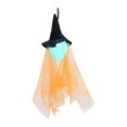 thumbnail image 2 of Decoración de Halloween colgante iluminada Macarena adorno decorativo 40cm Naranja, 2 of 8