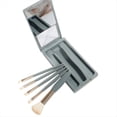 thumbnail image 1 of Set de Brochas de Maquillaje Fáciles de Llevar, con Estuche y Espejo, Brochas Cosméticas Pequeñas, Perfectas para Viajar B, 1 of 7