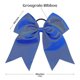 thumbnail image 4 of 20 PCS 8 Inch Cheer Hair Bows Large Cheerleading Big Hair Bows with Ponytail Holder Hand-made Grosgrain Ribbon Hair Accessories for Teen Girls (Blue), 4 of 4