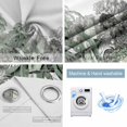 thumbnail image 4 of Summer Botanical Blackout Curtains for Bedroom/Living Room, Thermal Insulated Kitchen Curtains, Green Palm Tropical Forest Grommet Darkening Window Treatment Drapes 52"x84"x2, 4 of 8