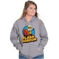 thumbnail image 3 of Flash Gordon Vintage Space Comic Hero Zip Up Hoodie Men's Women's Brisco Brands S, 3 of 6