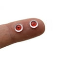 thumbnail image 4 of Sinister Red Vampire Zombie Demon Glass Eyes, 4 of 10