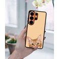 thumbnail image 5 of WIRESTER Shockproof Soft Rubber Cover Case for Samsung Galaxy S26 Ultra 6.9" 2026, Animal Orange Tabby Kitten Cat On Sunset Background, 5 of 5