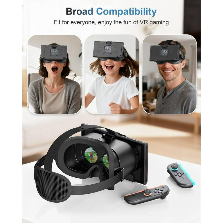 GAEKOL VR Glasses for Nintendo Switch 2 (2025), Switch 2 Virtual