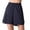 Blue-03, variant on Women’s Hiking Shorts – High Waisted Pull On Cargo Casual Golf, Water Resistant 7” Inseam Mid Thigh