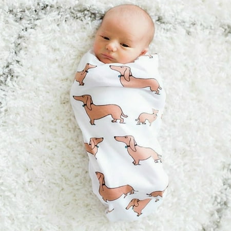 

Newborn Baby Boys Girls Blankets Swaddle Blankets Winter Jumpsuit Romper Long Sleeve One Piece Outfits Warm Bodysuit With Headband