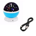 thumbnail image 4 of Star Projector Lamp Night Light 360 Degree Romantic Room Rotating Cosmos Star Projuctor,Christmas Decorations Light Lamp Starry Moon Sky Night Projector Kid Bedroom Lamp, 4 of 6