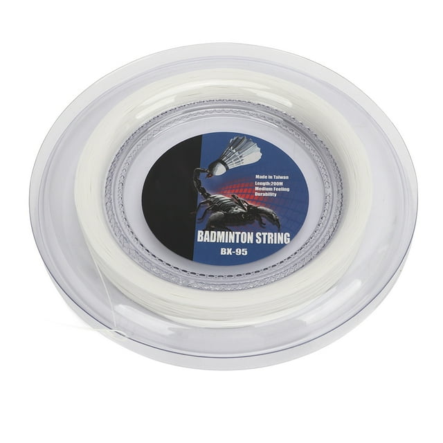 Cuerda de Raqueta de Bádminton Línea de Reemplazo de Fibra de Resina Resistente Al Desgaste de Alta Elasticidad para Reparación ANGGREK Otros