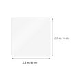 thumbnail image 2 of 100pcs Double Sided Tapes Self Adhesive Tapes Square Sticky Tapes Transparent Tapes, 2 of 7
