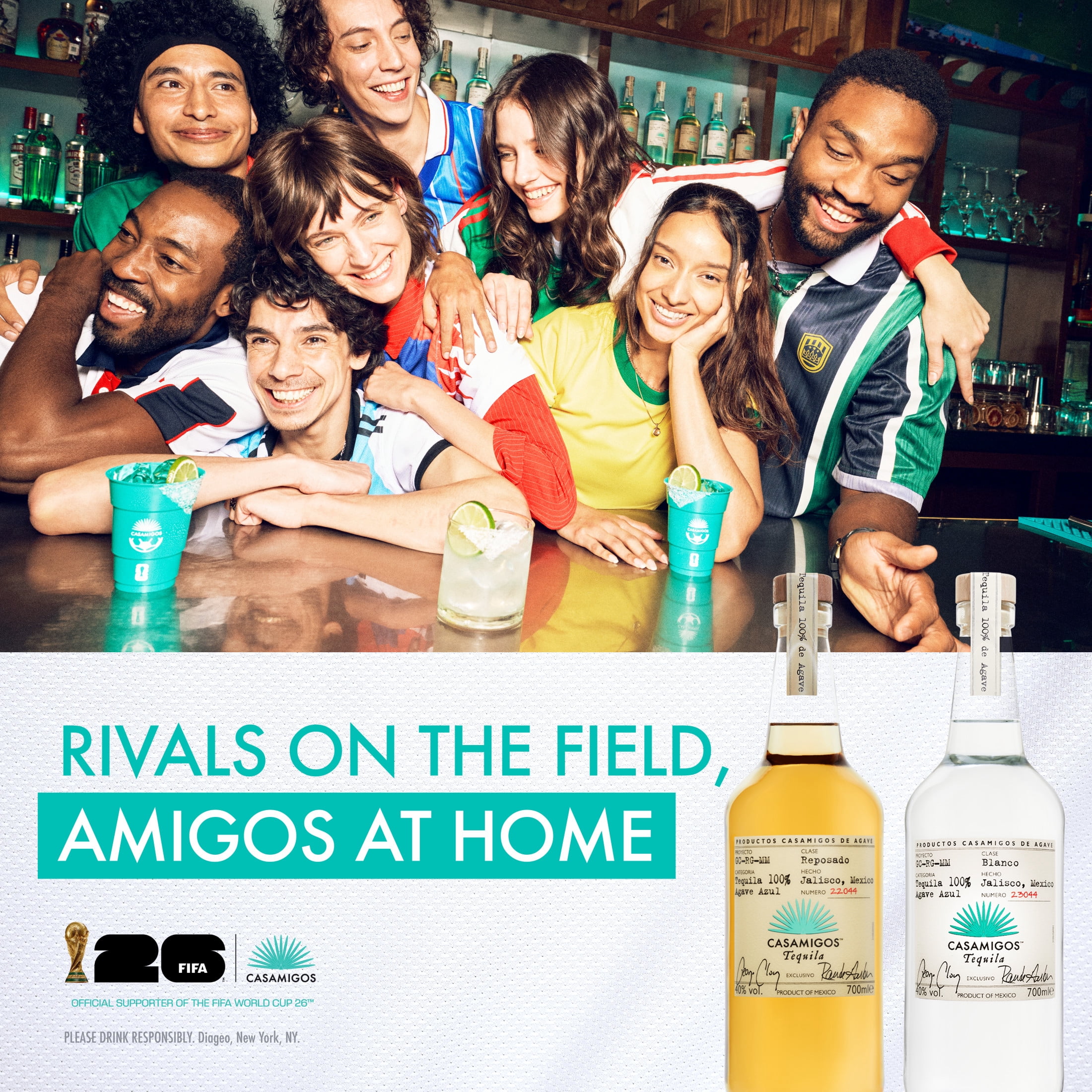 Casamigos Blanco Tequila, 750 mL, 40% ABV